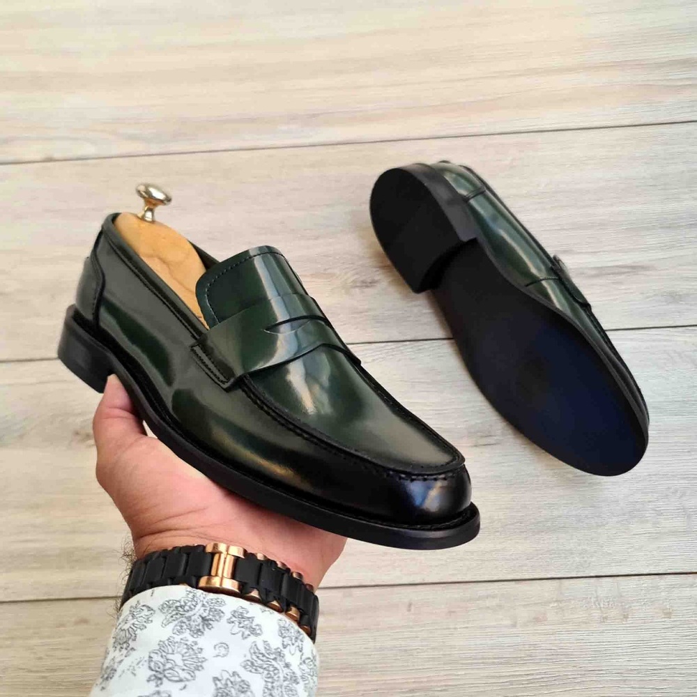 Men's Leather Loafers - Picture 4 of 4